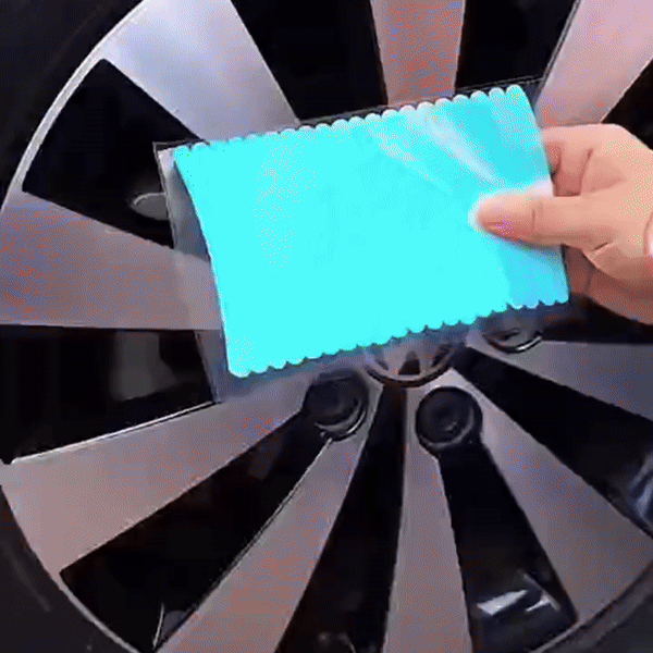 Fluorescentne naljepnice za automobilsku felgu