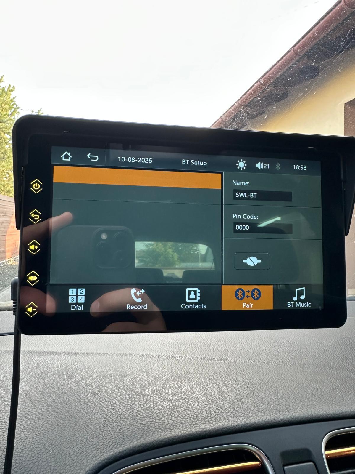 Postavke bluetooth opcije